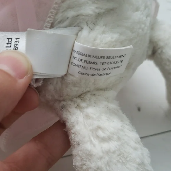 Jellycat RARE RETIRED Ivory I Am Ballerina Bella Bunny Soft - Picture 8 of 11